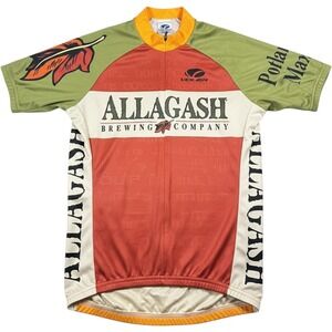 Voler Allagash Brewing Company Cycling Jersey Mens Small Short Sleeve V27218 USA